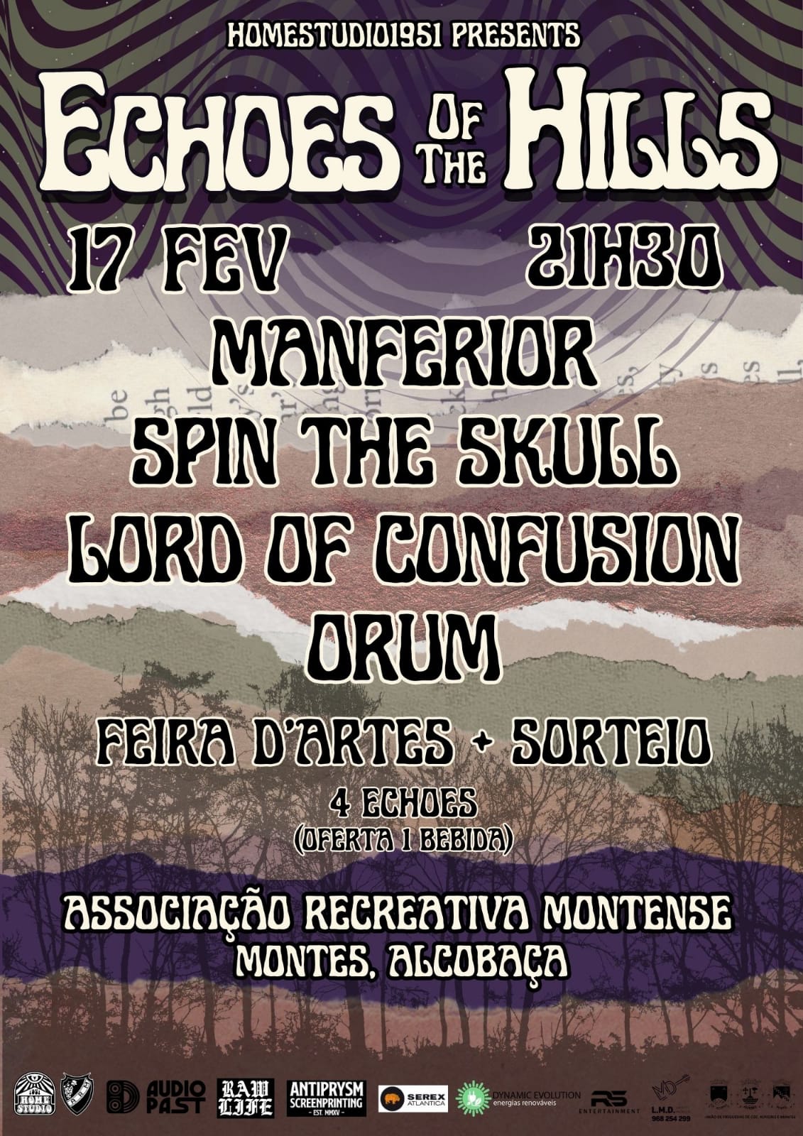 “Echoes Of The Hills” o evento de metal nos Montes com co-produção da RS&nbsp;Entertainment